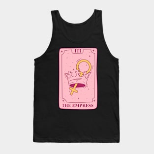 The Empress Tarot Card Tank Top